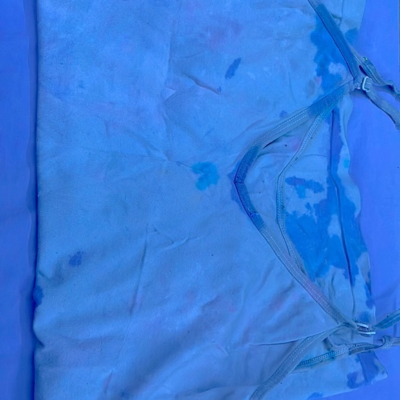 Purple tie dye tank top - Picture 1 of 2